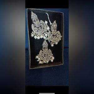 Silver jewelry set